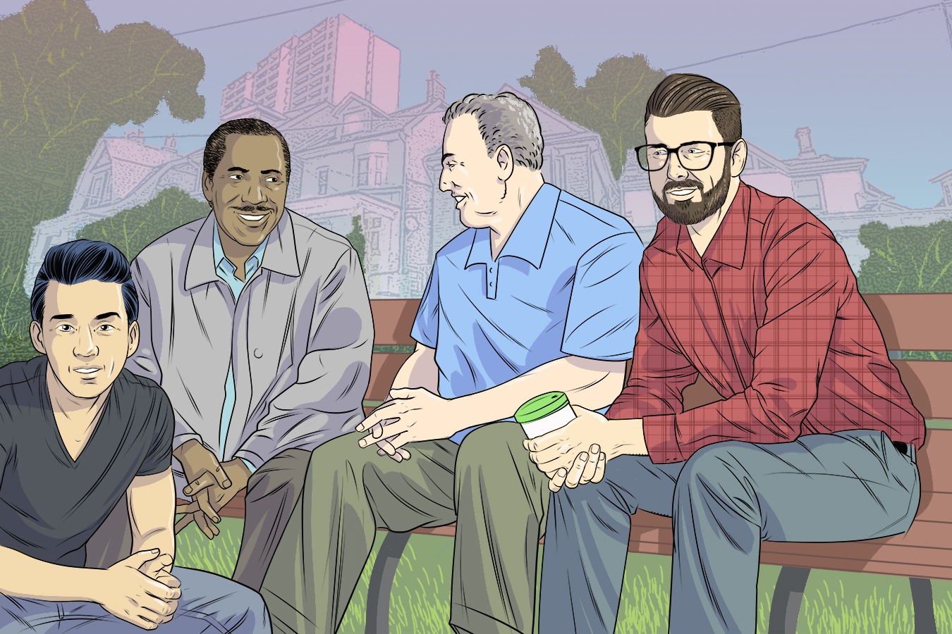 Dominic Bugatto - Illustration Mens Network